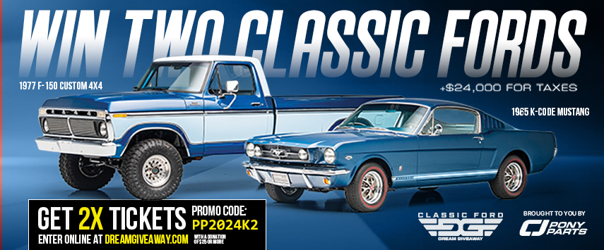 Win a Classic Mustang and F150