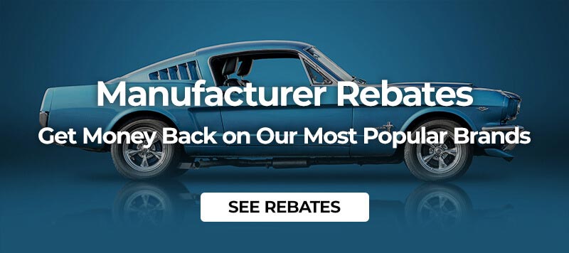 Manufacturer rebates