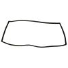 CJ Classics Windshield Weatherstrip Concours Mustang 1965-1968